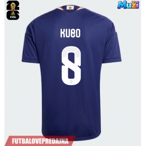 Lacne Muži Futbalové dres Japonsko Takefusa Kubo #8 MS 2026 Krátky Rukáv - Domáci